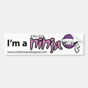 Adesivo Para Carro Autocolante no vidro traseiro de Ninja da colite
