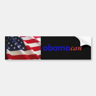 Adesivo Para Carro Autocolante no vidro traseiro de Obama