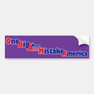Adesivo Para Carro Autocolante no vidro traseiro de Obama
