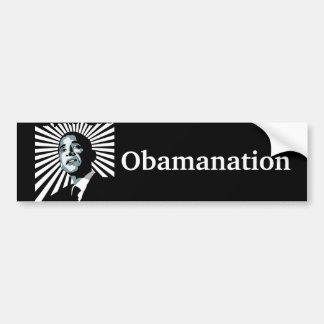 Adesivo Para Carro Autocolante no vidro traseiro de Obamanation