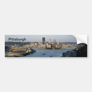 Adesivo Para Carro Autocolante no vidro traseiro de Pittsburgh