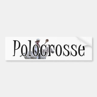 Adesivo Para Carro Autocolante no vidro traseiro de Polocrosse