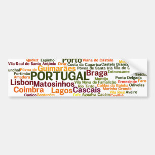 Adesivo Para Carro Autocolante no vidro traseiro de PORTUGAL