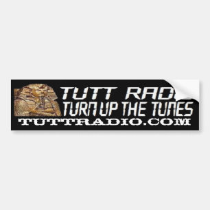 Adesivo Para Carro Autocolante no vidro traseiro de rádio de Tutt