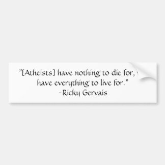 Adesivo Para Carro Autocolante no vidro traseiro de Ricky Gervais