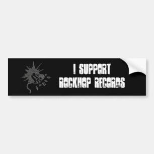 ADESIVO PARA CARRO AUTOCOLANTE NO VIDRO TRASEIRO DE ROCKHOP