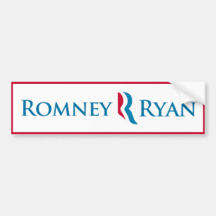 Adesivo Para Carro Autocolante no vidro traseiro de Romney Ryan