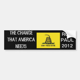Adesivo Para Carro Autocolante no vidro traseiro de Ron Paul