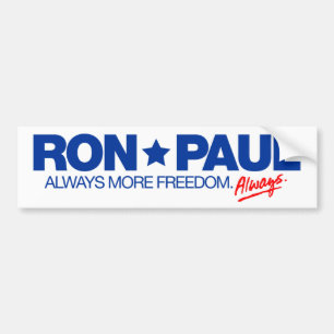 Adesivo Para Carro Autocolante no vidro traseiro de Ron Paul