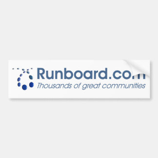 Adesivo Para Carro autocolante no vidro traseiro de Runboard.com