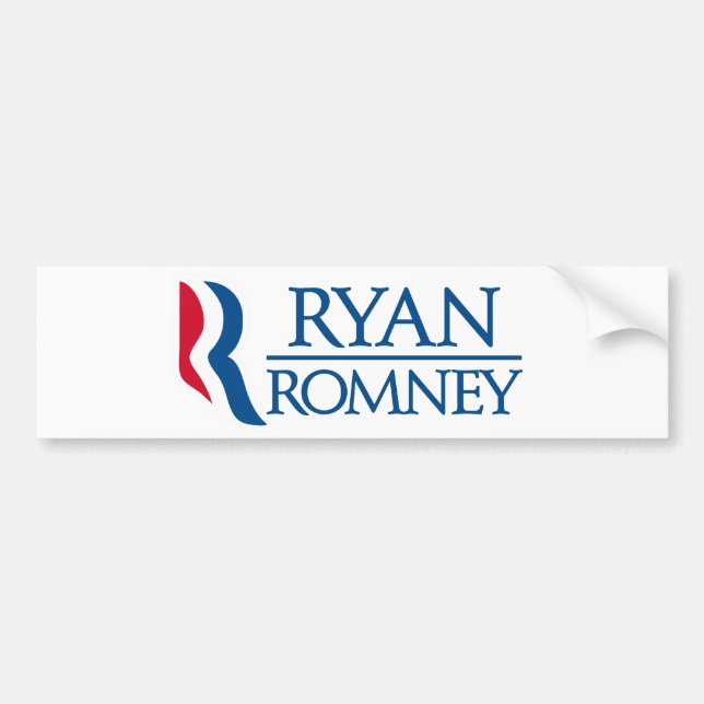 Adesivo Para Carro Autocolante no vidro traseiro de Ryan Romney (Frente)