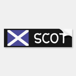 Adesivo Para Carro Autocolante no vidro traseiro de SCOT