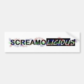 Adesivo Para Carro Autocolante no vidro traseiro de Screamolicious