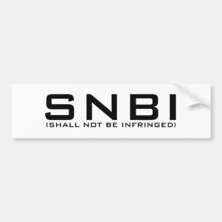 Adesivo Para Carro Autocolante no vidro traseiro de SNBI