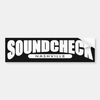 Adesivo Para Carro Autocolante no vidro traseiro de Soundcheck