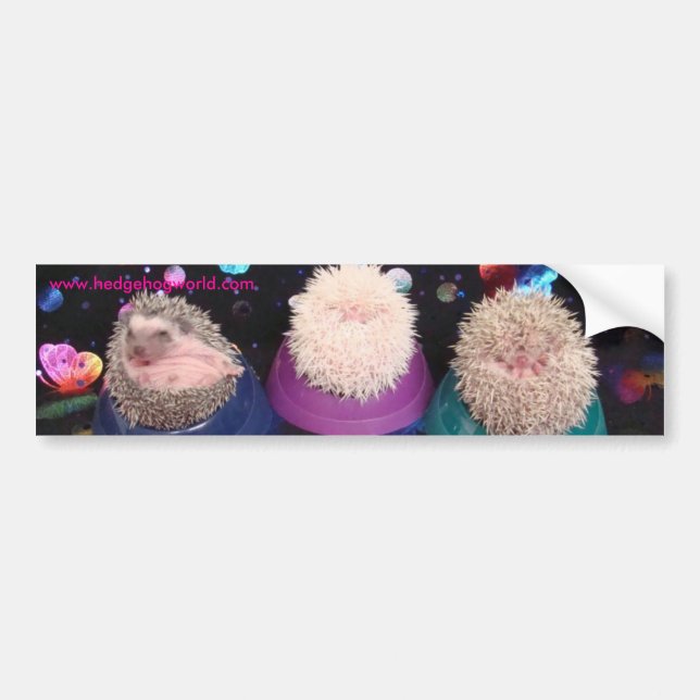 Adesivo Para Carro Autocolante no vidro traseiro de três bebês (Frente)