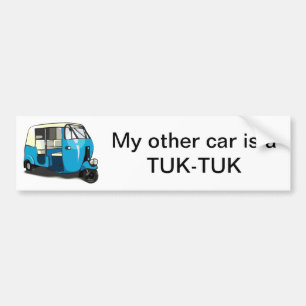 Adesivo Para Carro Autocolante no vidro traseiro de TUK TUK