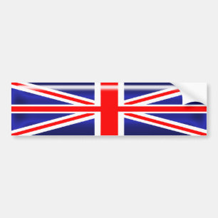 Adesivo Para Carro Autocolante no vidro traseiro de Union Jack