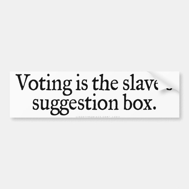 Adesivo Para Carro Autocolante no vidro traseiro de votação (Frente)