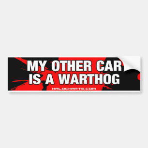 Adesivo Para Carro Autocolante no vidro traseiro de Warthog
