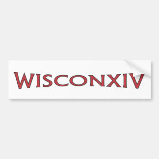 Adesivo Para Carro Autocolante no vidro traseiro de Wisconsin 14