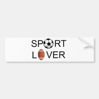 Adesivo Para Carro Autocolante no vidro traseiro do amante do esporte