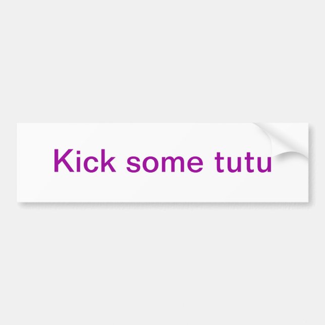 Adesivo Para Carro Autocolante no vidro traseiro do balé (Frente)