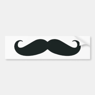 Adesivo Para Carro Autocolante no vidro traseiro do bigode