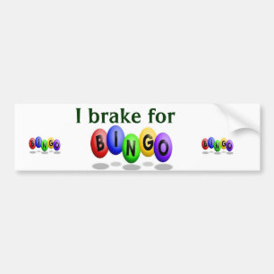 Adesivo Para Carro Autocolante no vidro traseiro do Bingo