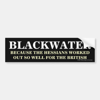 Adesivo Para Carro Autocolante no vidro traseiro do Blackwater & dos