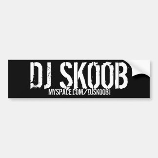 ADESIVO PARA CARRO AUTOCOLANTE NO VIDRO TRASEIRO DO DJ SKOOB