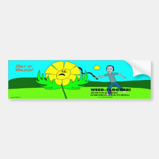 Adesivo Para Carro Autocolante no vidro traseiro do Flogger da erva