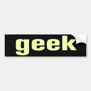 Adesivo Para Carro Autocolante no vidro traseiro do geek