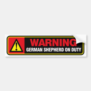 Adesivo Para Carro Autocolante no vidro traseiro do german shepherd