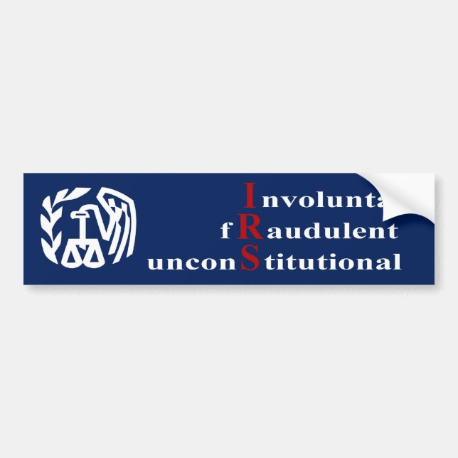 Adesivo Para Carro Autocolante no vidro traseiro do IRS (Frente)