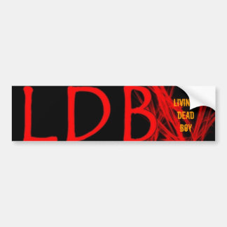Adesivo Para Carro Autocolante no vidro traseiro do logotipo 1 de LDB