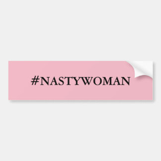 Adesivo Para Carro Autocolante no vidro traseiro do #NASTYWOMAN