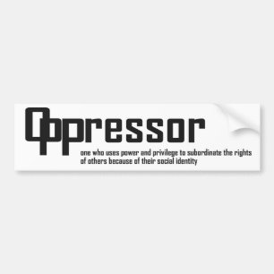 Adesivo Para Carro Autocolante no vidro traseiro do opressor