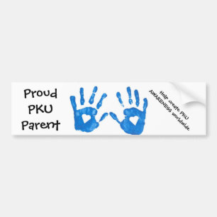 Adesivo Para Carro Autocolante no vidro traseiro do pai de PKU