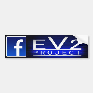 Adesivo Para Carro Autocolante no vidro traseiro do projeto EV2!