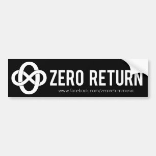 Adesivo Para Carro Autocolante no vidro traseiro do retorno zero