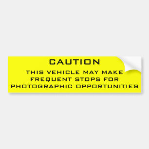 Adesivo Para Carro Autocolante no vidro traseiro do Shutterbug do