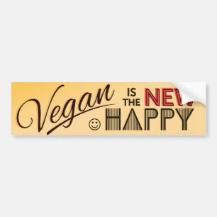 Adesivo Para Carro Autocolante no vidro traseiro do Vegan