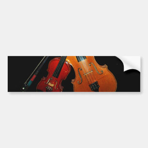 Adesivo Para Carro Autocolante no vidro traseiro do violino