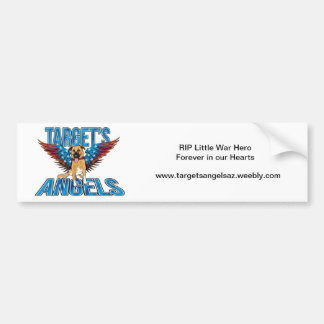 Adesivo Para Carro Autocolante no vidro traseiro dos anjos do alvo