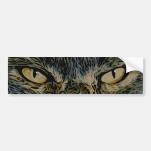 Adesivo Para Carro Autocolante no vidro traseiro dos olhos de gato
