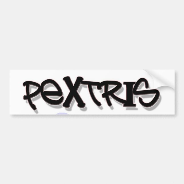 Adesivo Para Carro autocolante no vidro traseiro dos pextris (Frente)