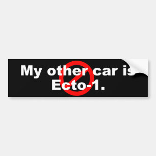 Adesivo Para Carro Autocolante no vidro traseiro Ecto-1