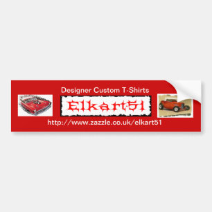 Adesivo Para Carro autocolante no vidro traseiro elkart51