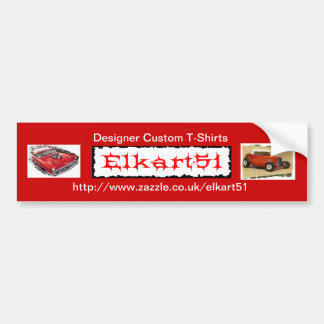 Adesivo Para Carro autocolante no vidro traseiro elkart51